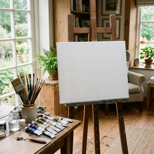 Canvas Creation | Paintbrushes & Acrylic Paint for Masterpieces