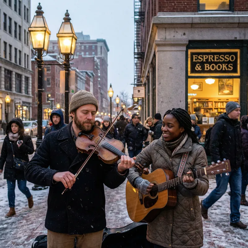 Music Connecting Souls: Illuminating City Streets