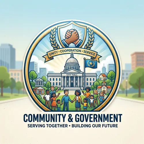Community Icons and Government Symbols of Unity