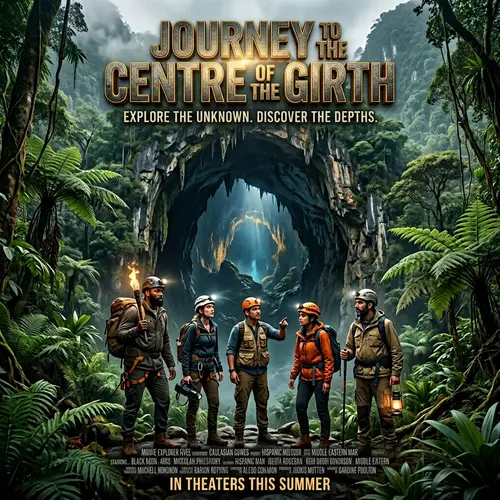 Journey to the Centre of the Girth - Movie Poster