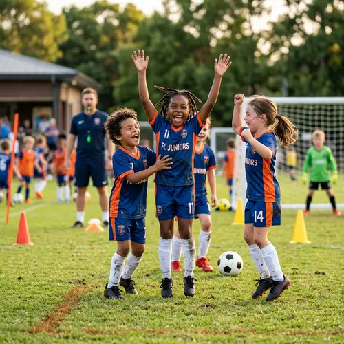 Kids' Soccer Training Joy: Fun & Skills