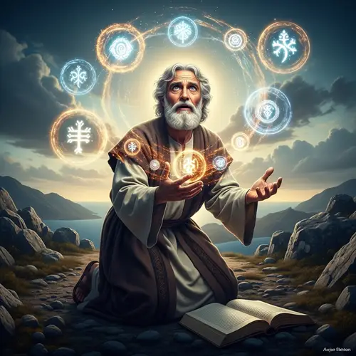 Apostle John on Patmos: Apocalyptic Visions