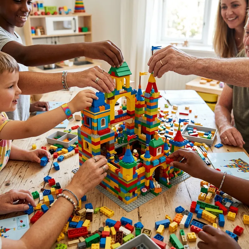 Creative Lego Structure Construction: Building Fun Bricks