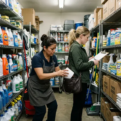 Cleaning Lady Sneakily Places Toilet Paper in Woman's Purse