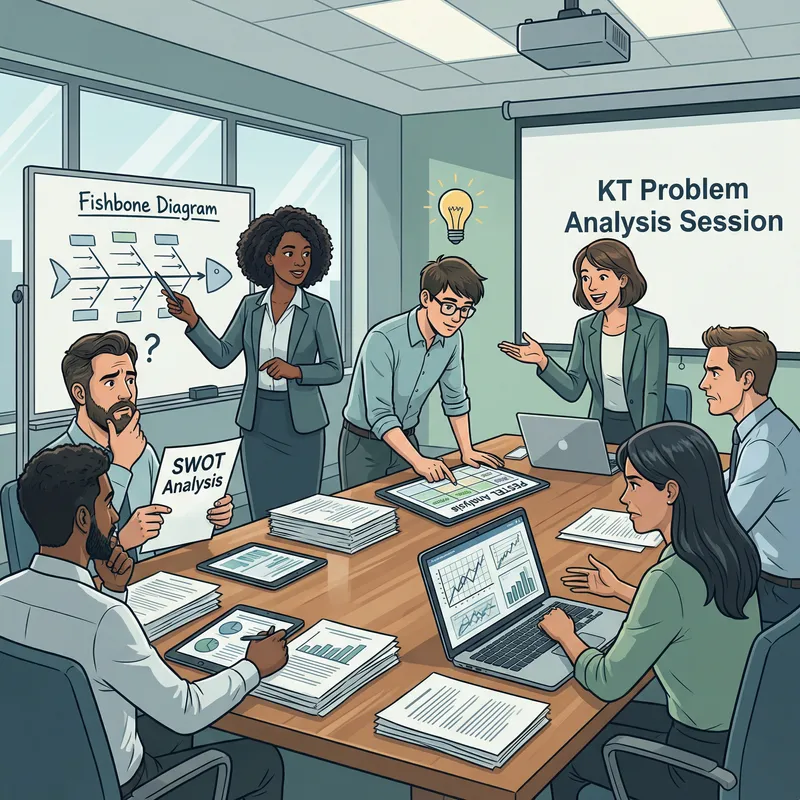 Creative KT Problem Analysis Artwork Creative KT Problem Analysis Artwork