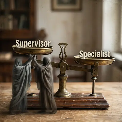 Supervisor vs. Specialist Balance Scale: Understanding External Factors