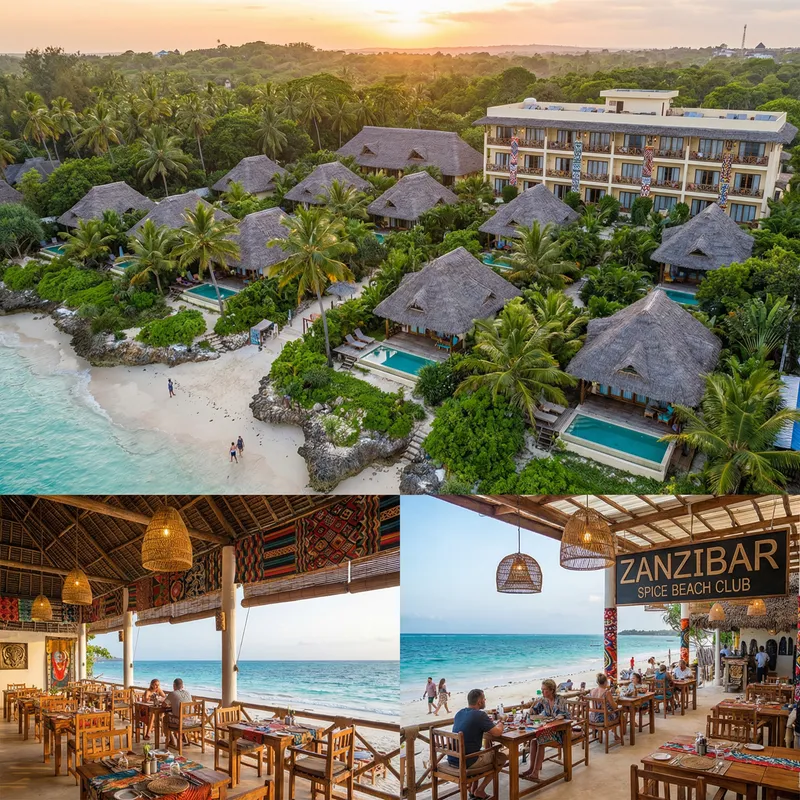 Lush Beachfront Resort with Villas & Hotel Rooms