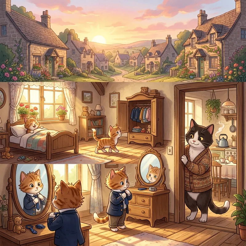 Dawn Adventures: Whispers' First Day at School