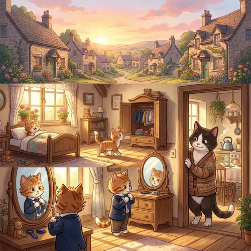 Dawn Adventures: Whispers' First Day at School