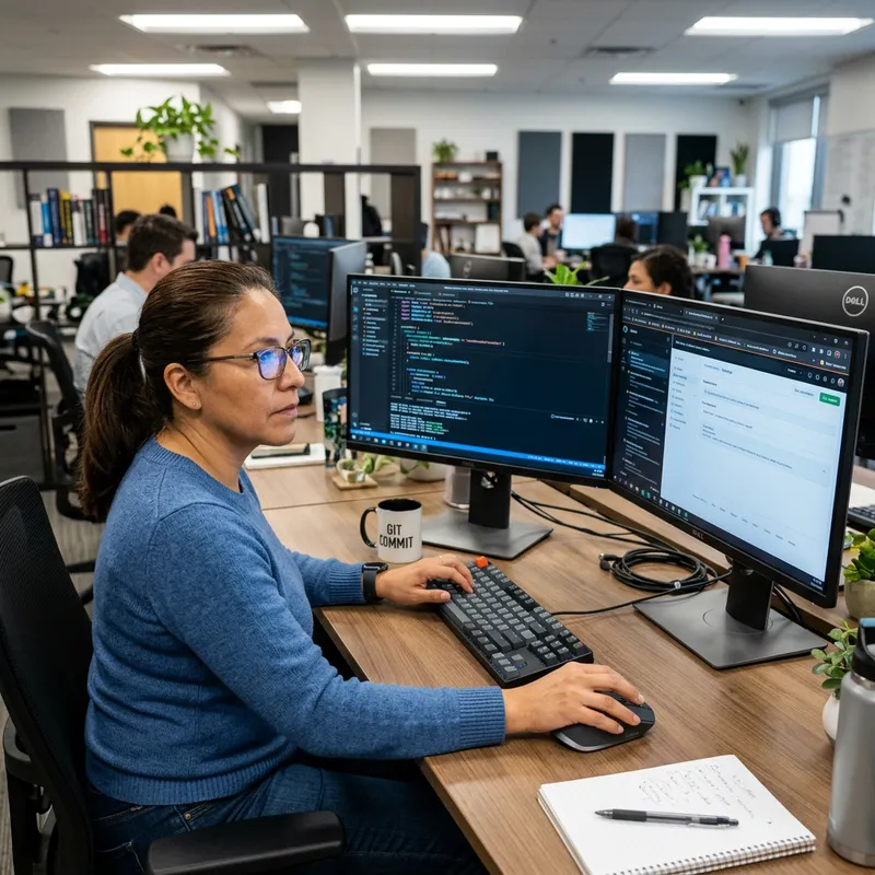 IT Engineer Illustration