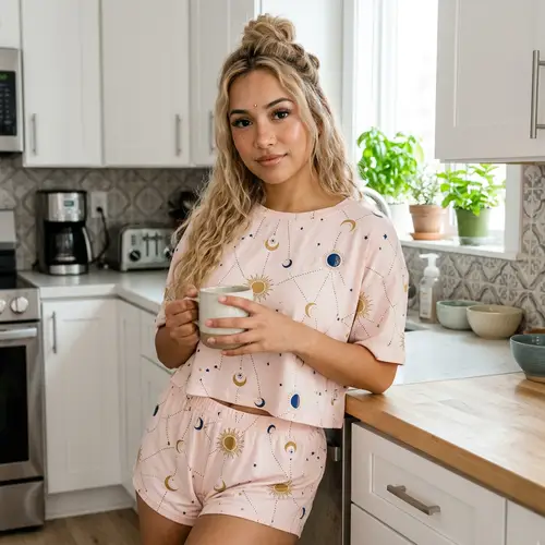 Radiant Home Comfort: Valentine's Day Pyjamas | Blissful Serenity