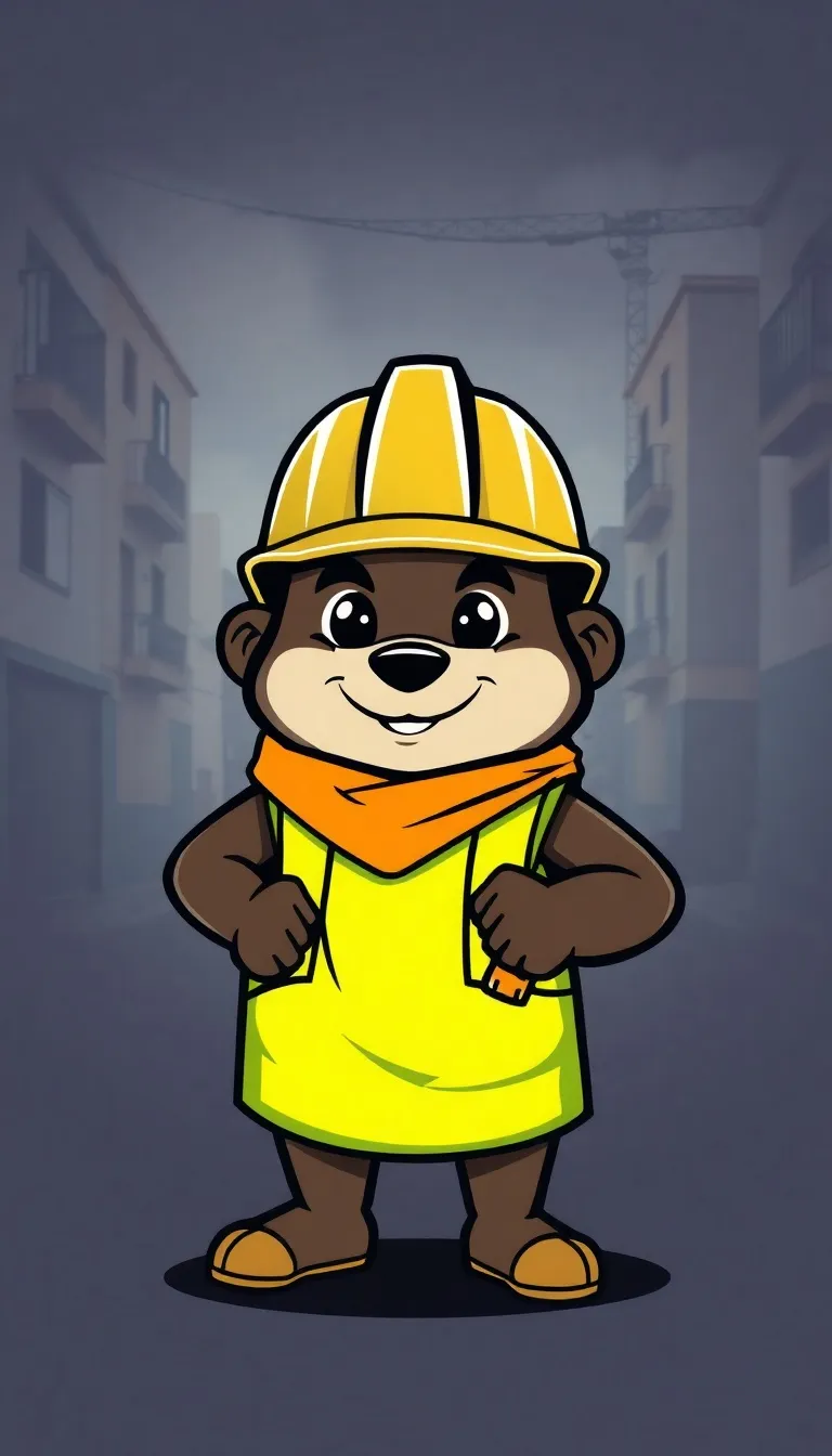 Friendly Corporate Mascot for Community Development