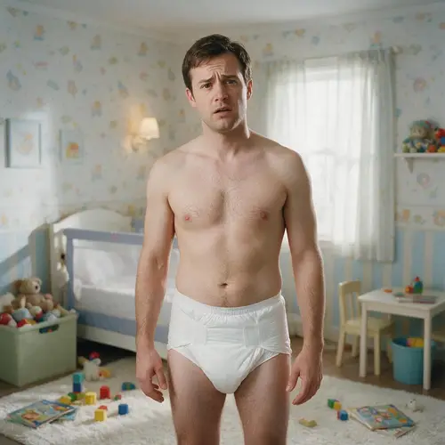 Confused Man in Diapers: A Unique Perspective