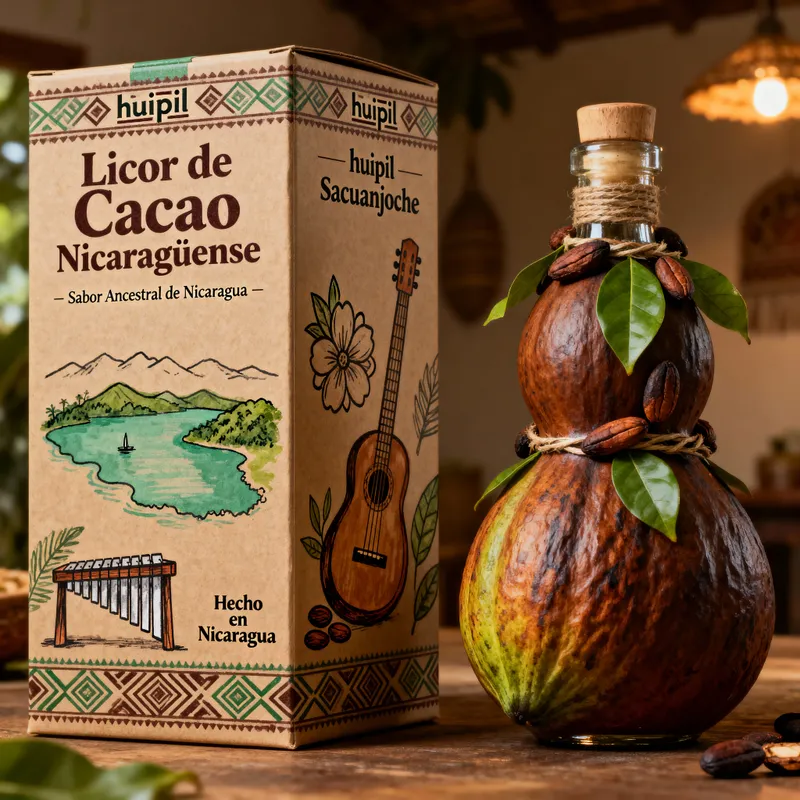 Unique Cacao Liquor Skull Bottle Packaging Ideas
