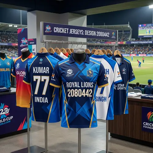 Stylish Cricket Jerseys for Every Fan
