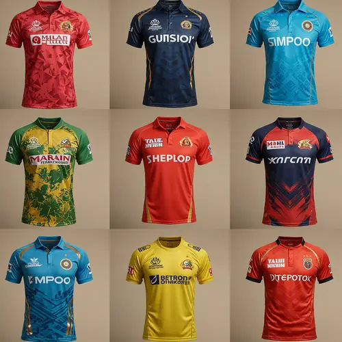 Stylish Cricket Jerseys for Every Fan