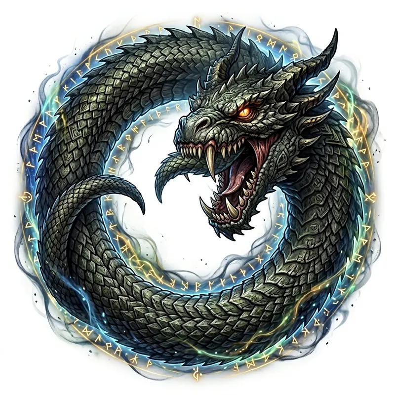 Jormungandr: The Norse Serpent of Eternity