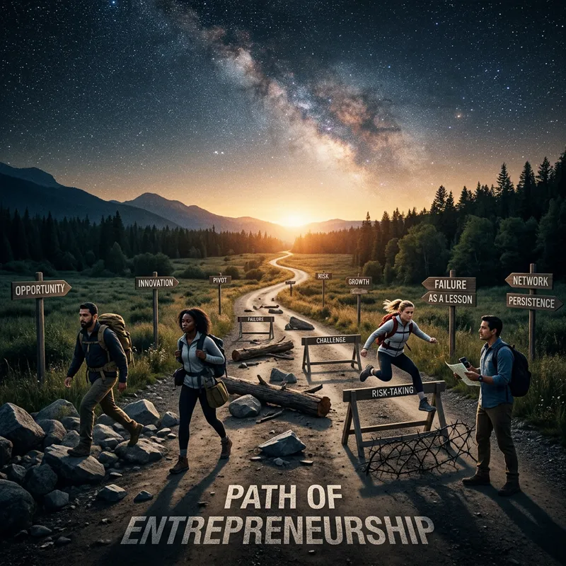 Entrepreneurial Journey: Road to Success with Obstacles & Opportunities