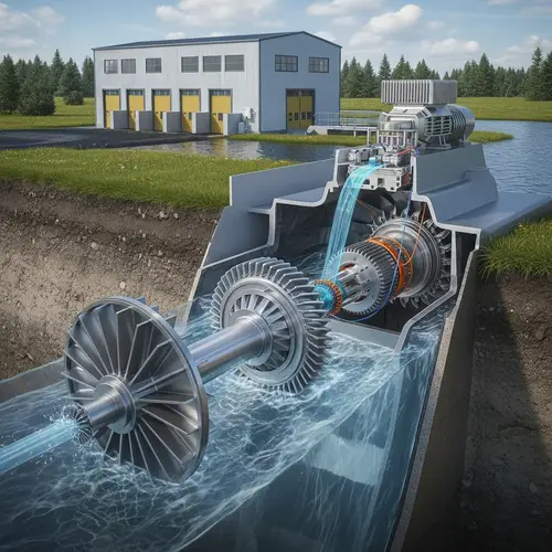Modify Hydro Turbines with Magnetic Driven Engines