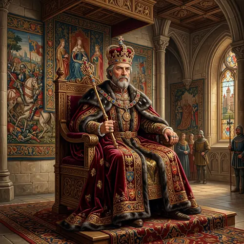 15th Century Medieval Emperor in Grand Palace