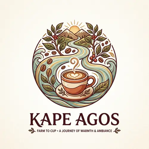 Unique & Eye-Catching Logo Design for Kape Agos Coffee Shop