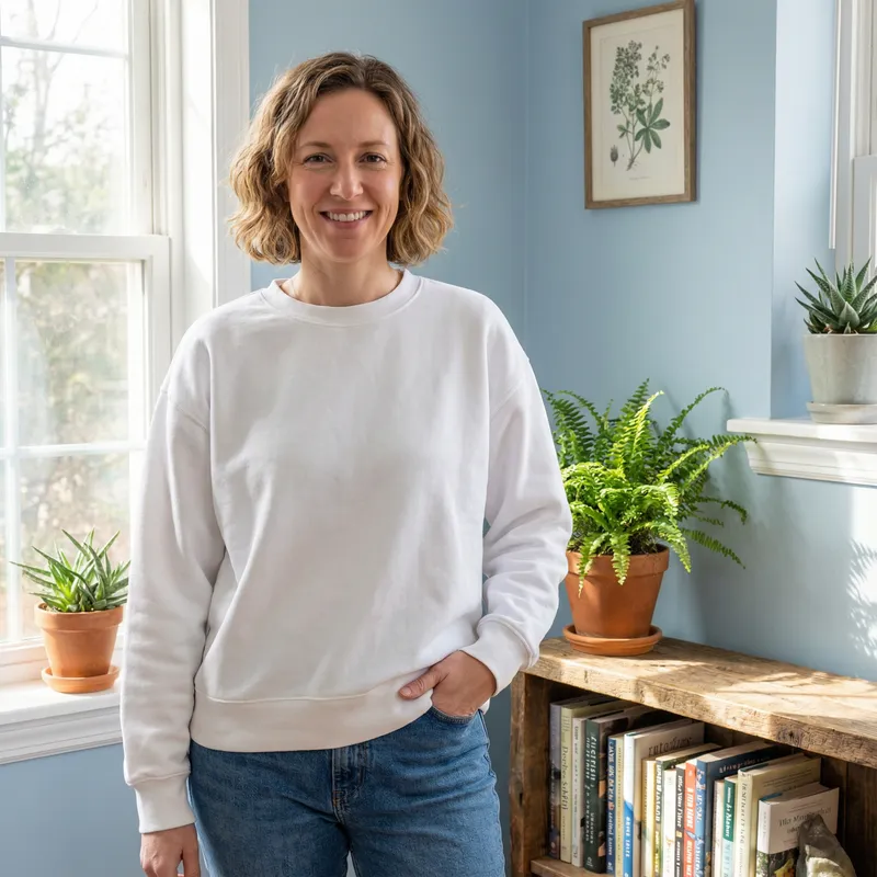 Stunning Woman in White Oversized Sweatshirt | 8k Image f8.0 ISO 100 Stunning Woman in White Oversized Sweatshirt | 8k Image f8.0 ISO 100