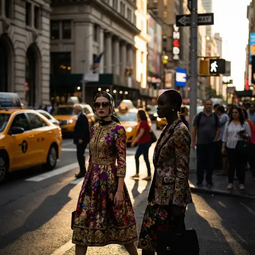 High Fashion in NYC: Dolce & Gabbana’s Vibrant Style