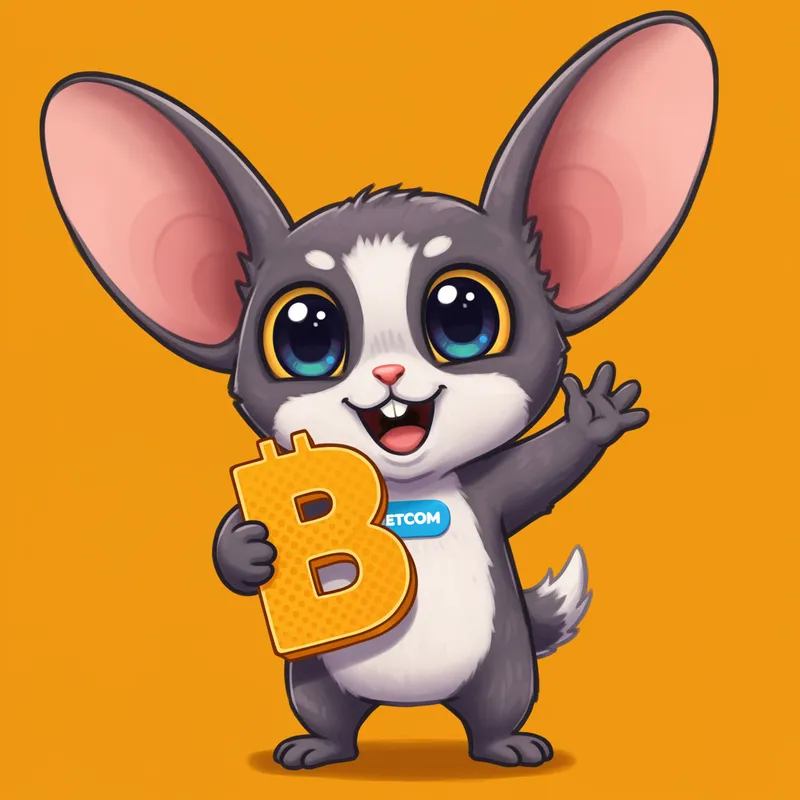 Charming Cartoon Mascot with Vibrant Colors