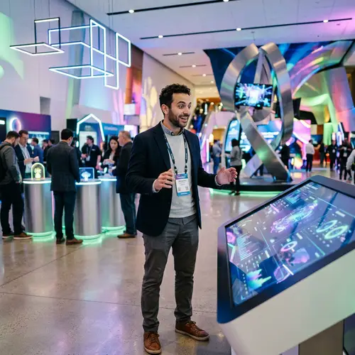 Vibrant Modern First-Time Attendee Experience