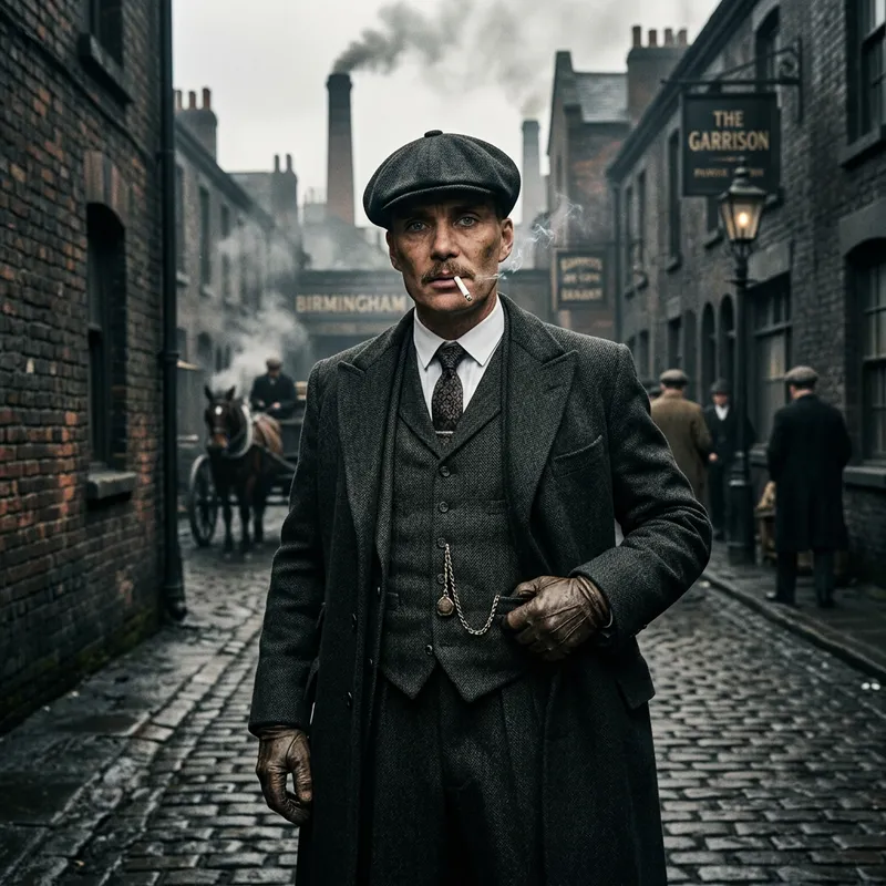 Tommy Shelby: 20th Century Gang Leader from Birmingham, England Tommy Shelby: 20th Century Gang Leader from Birmingham, England