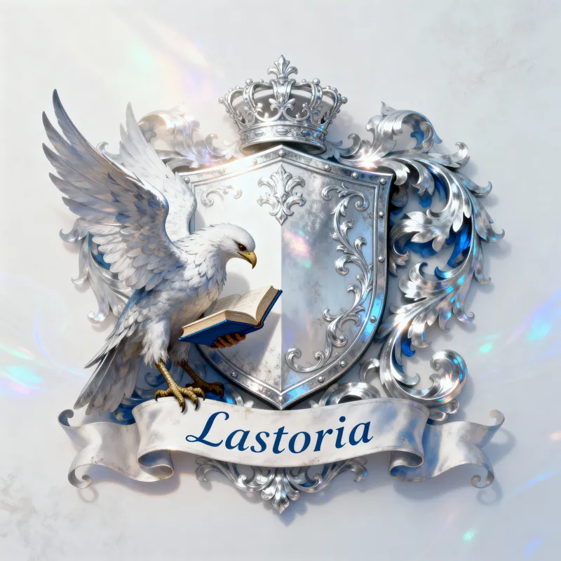 Elegant Noble Family Crest Design - Lastoria