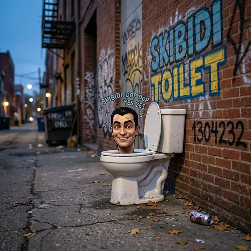 Skibidi Toilet: Fun and Unique Bathroom Decor