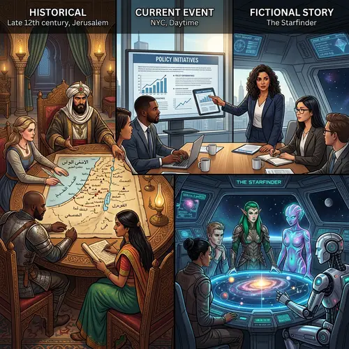 Exploring Decision Making: History, Present & Fiction