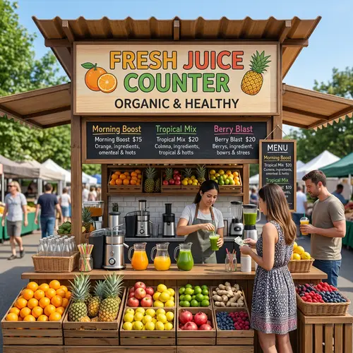 Juice Counter: Your Perfect Juice Station