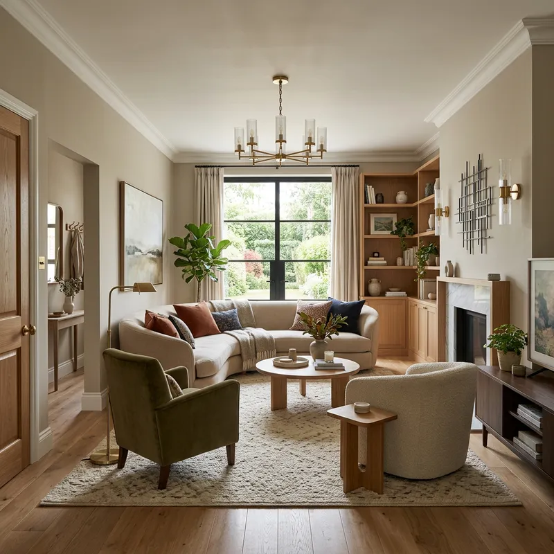 Stylish 6m by 4m Living Room Design Ideas