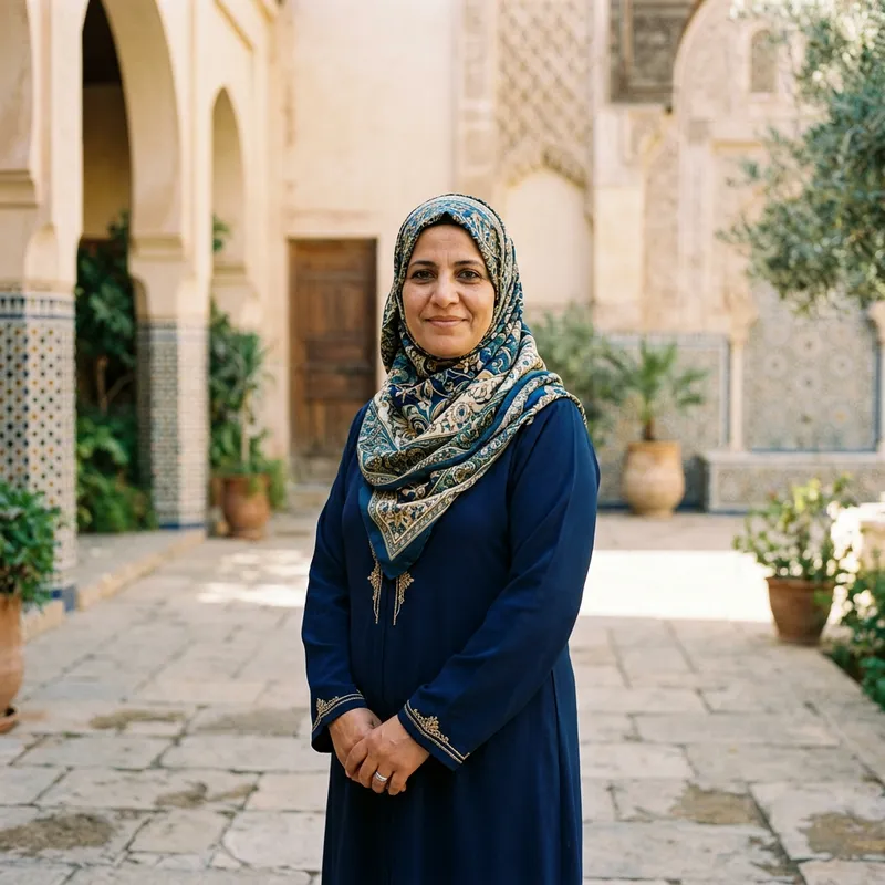 Veiled Muslim Woman: Traditional Hijab Fashion Veiled Muslim Woman: Traditional Hijab Fashion