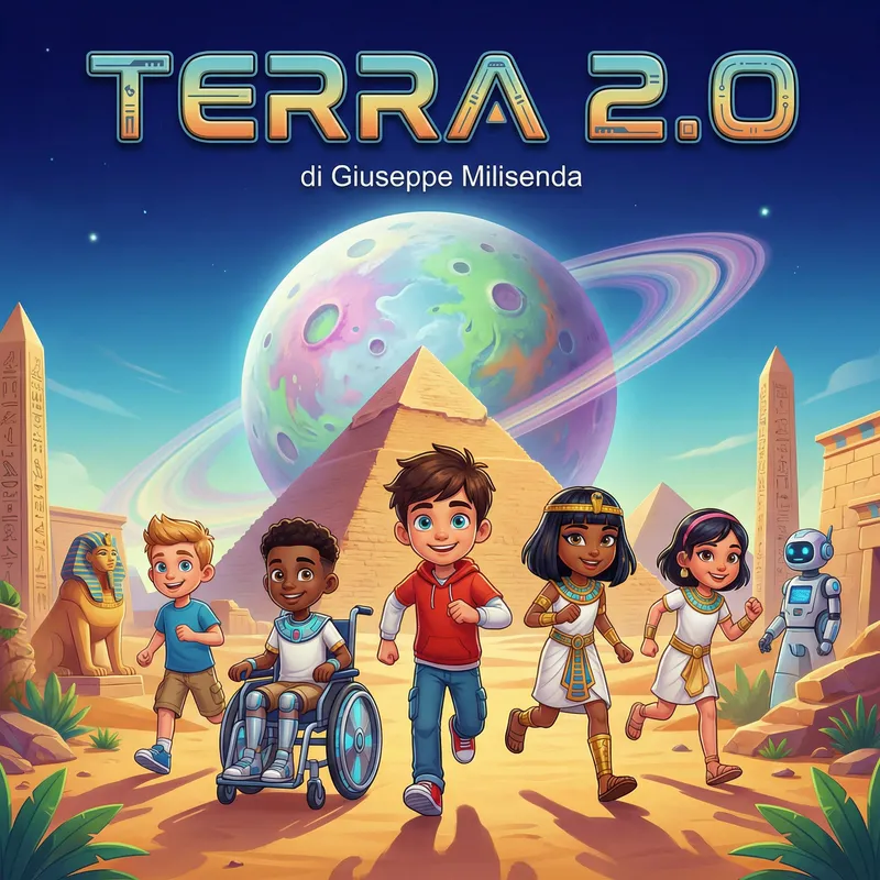 Cover Design for Terra 2.0 by Giuseppe Milisenda