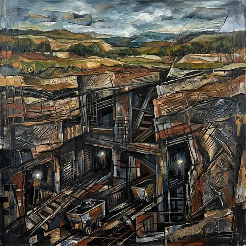 Manda Coal Mine | Abstract Geometric Interpretation