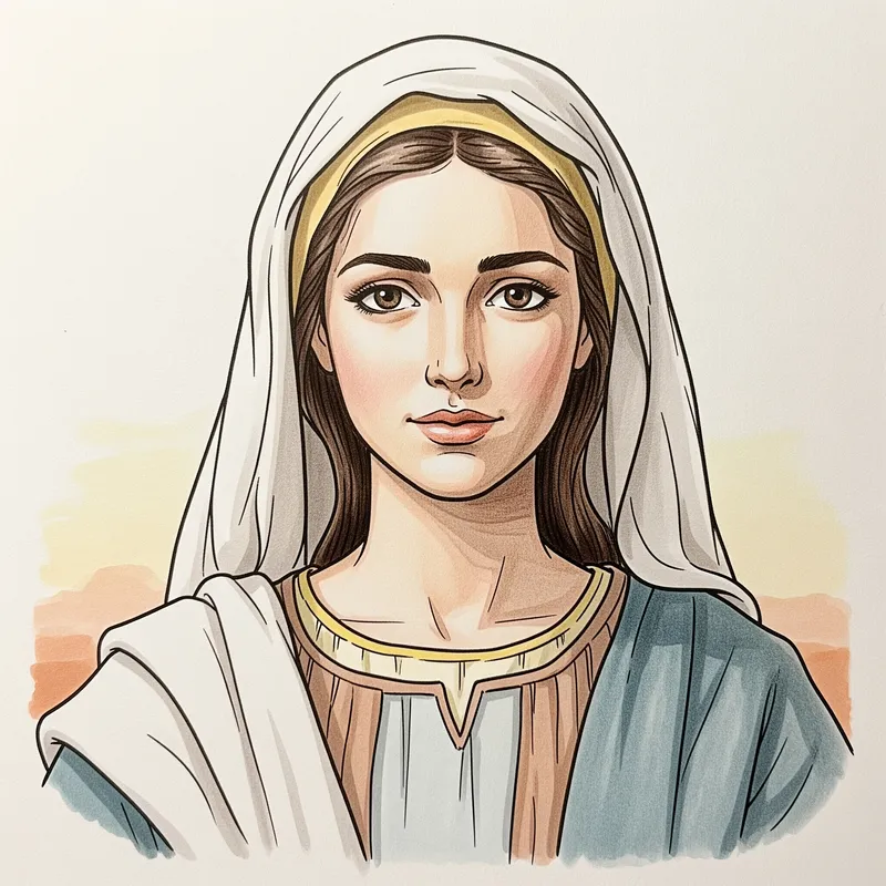 Virgin Mary at 15: Ethnic and Artistic Depiction