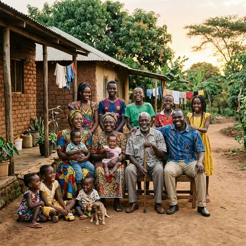 Cherishing Moments with an African Family
