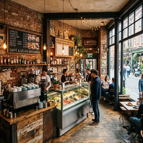 Charming Italian Style Cafeteria & Gelateria