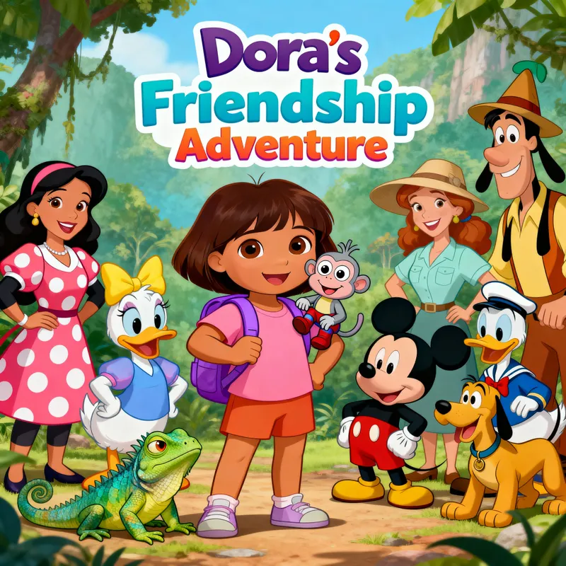 Dora's Friendship Adventure: Explore Together Dora's Friendship Adventure: Explore Together