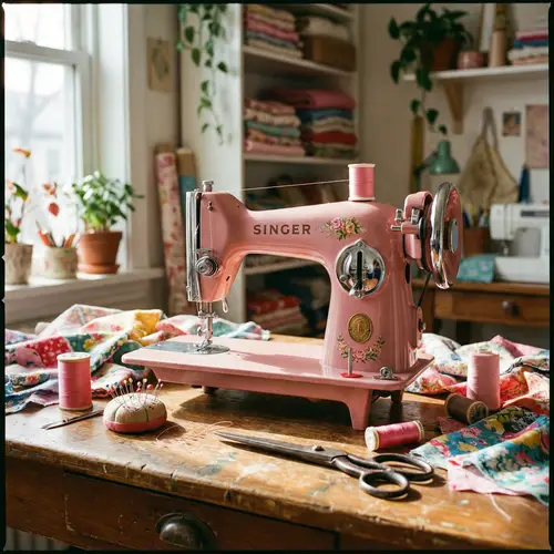 Pink Sewing Machine