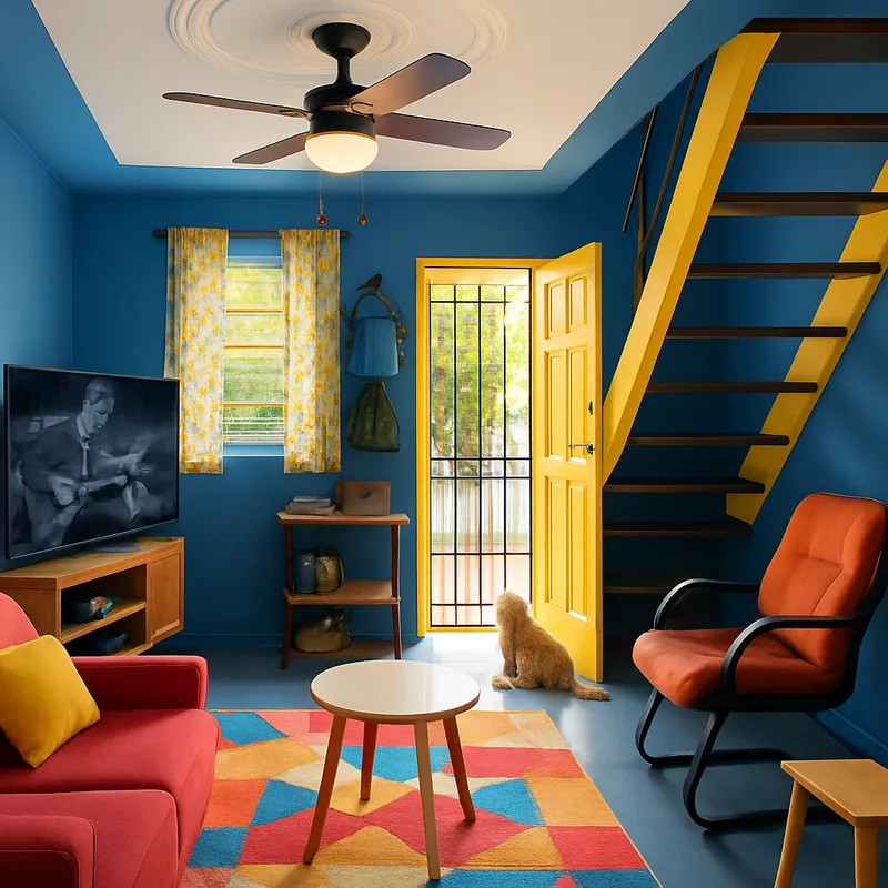 Vibrant Furniture and Lighting Ideas