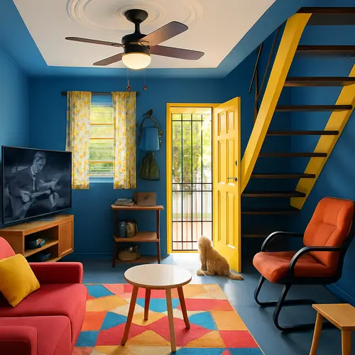 Vibrant Furniture and Lighting Ideas