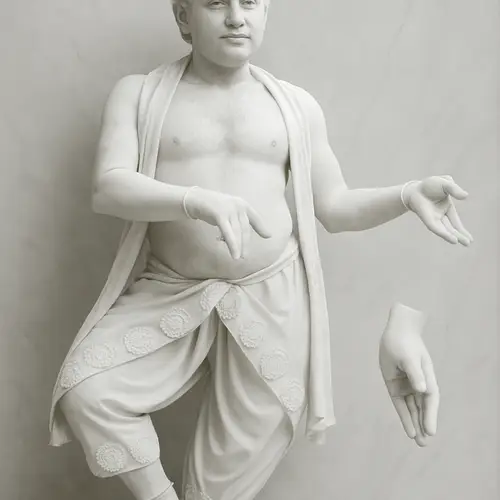 Marble Statue of Exact Hand Copies