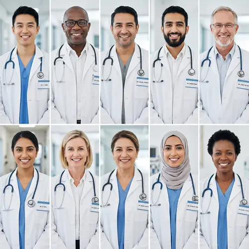 Doctor Profile Pictures for Males and Females