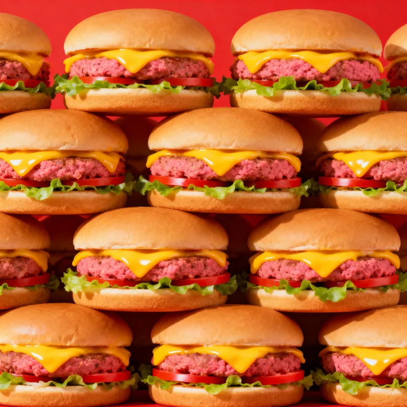 Cheeseburger Art - Creative Burger Images