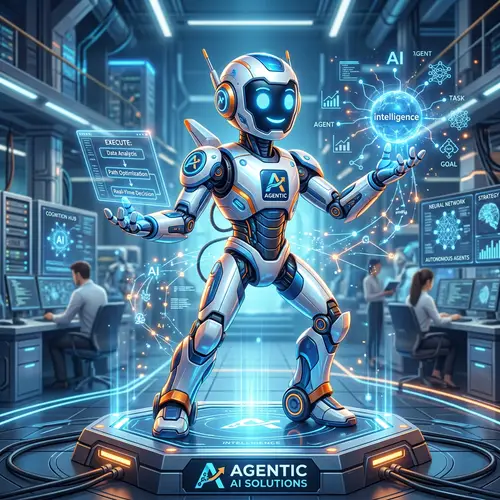 Innovative Mascot for Agentic AI Tech Company