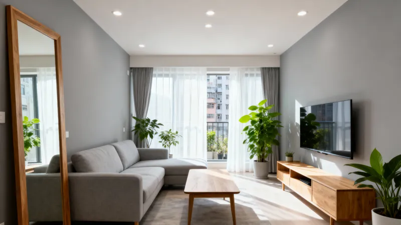 Spacious Living Room Ideas for Small Hong Kong Flats